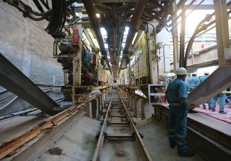 عملیات حفاری تونل خط 2 متروی اصفهان آغاز شد