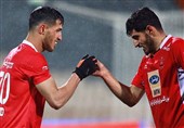 لیگ برتر فوتبال|پرسپولیسی‌ها با برد به رختکن رفتند