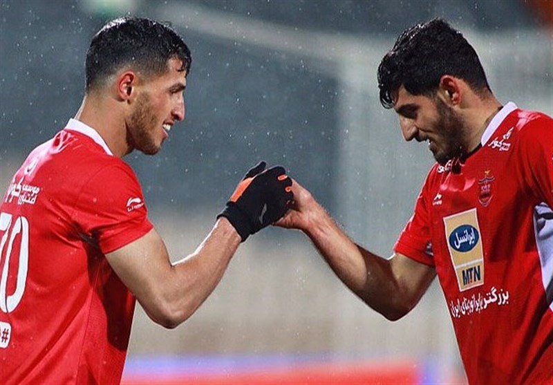 لیگ برتر فوتبال|پرسپولیسی‌ها با برد به رختکن رفتند