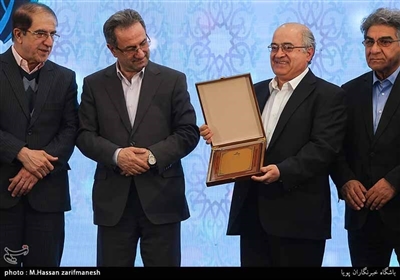افتتاح بخشهای تازه تاسیس سرای احسان توسط همسر مرحوم حاج احمد طاهباز موسس و خیّر سرای احسان