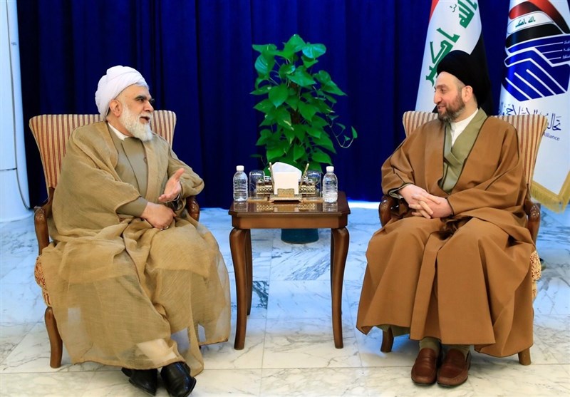 Iranian Cleric, Iraq’s Ammar Hakim Discuss Fight against Extremism