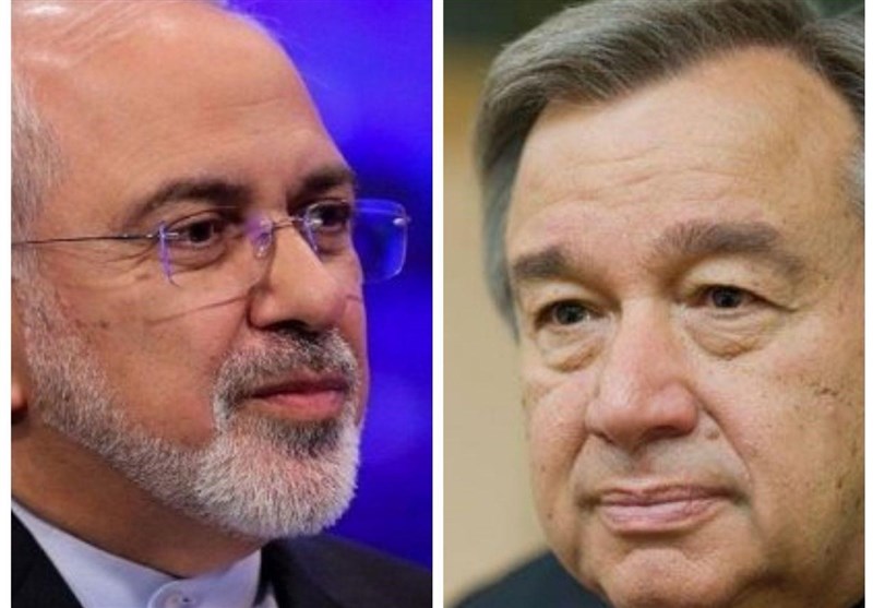 UN Chief Holds Talks with Iran’s FM