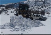 چهارمحال و بختیاری| راه ارتباطی 32 روستای شهرستان کوهرنگ مسدود شد