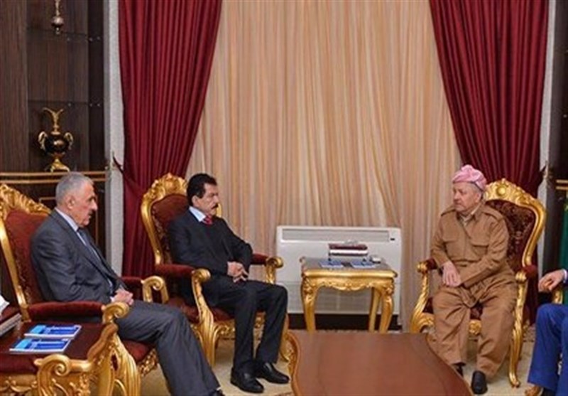 جزئیات دیدار مسعود بارزانی و سران اتحادیه میهنی کردستان عراق در اربیل