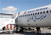 انجام پرواز خارگ-تهران کارون با ظرفیت کامل هواپیما/ ثبت سومین بی‌توجهی هواپیمایی کارون به مصوبه ستاد ملی کرونا