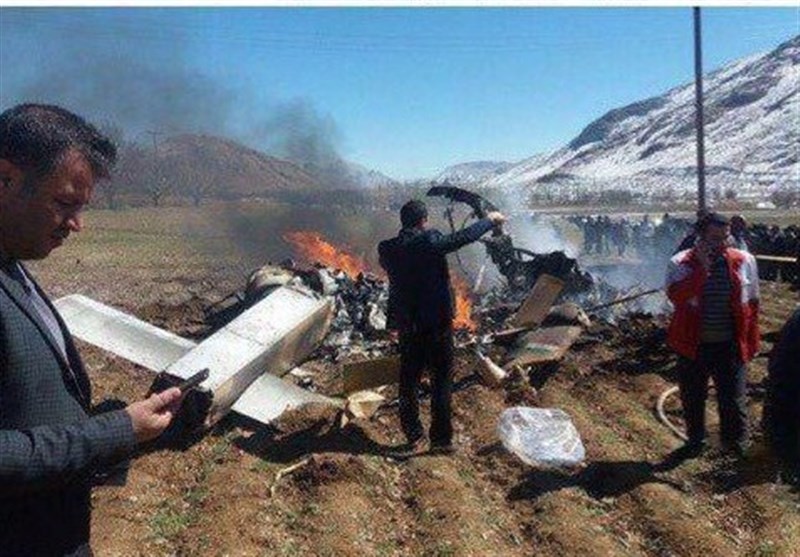 جزئیات سقوط بالگرد اورژانس در چهارمحال و بختیاری؛ 5 سرنشین بالگرد جان باختند+تصاویر