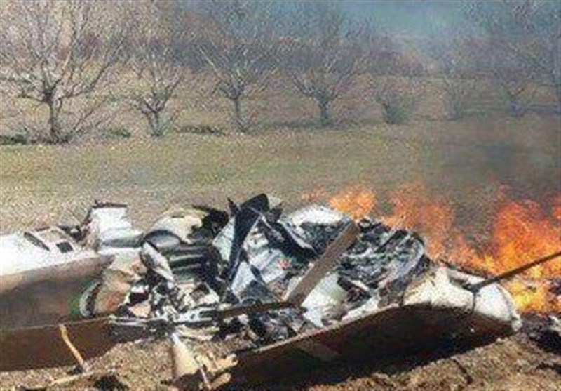 سقوط بالگرد اورژانس چهارمحال وبختیاری به روایت تصویر