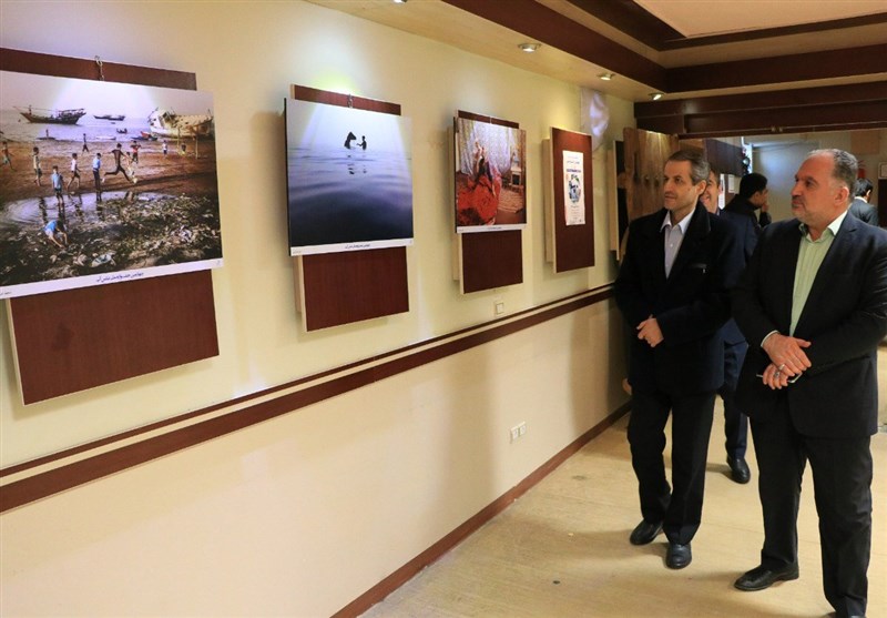نمایشگاه آثار برگزیده جشنواره ملی عکس آب در همدان برگزار شد
