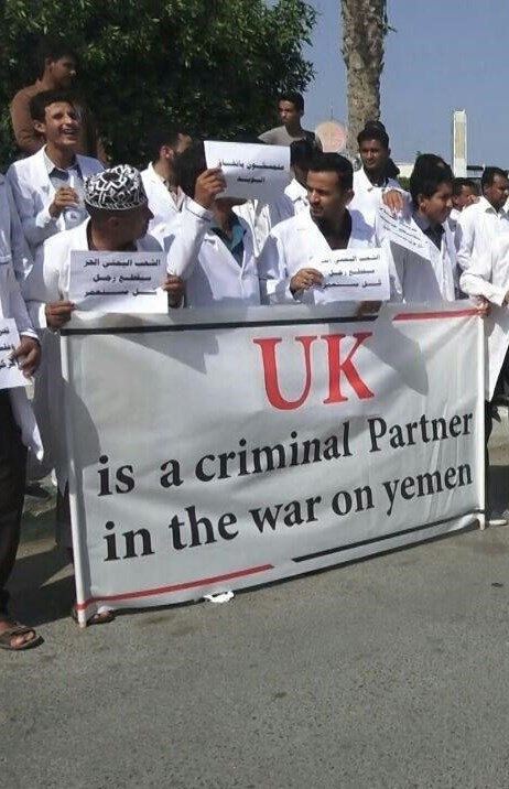 حمایت انگلیس از عربستان در به کارگیری کودکان در جنگ یمن