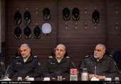 مراسم تکریم و معارفه سه تن از رؤسای پلیس  با حضور سردار رحیمی