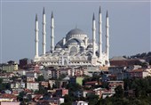 بازگشایی بزرگترین مسجد جمهوری ترکیه به روی نمازگزاران
