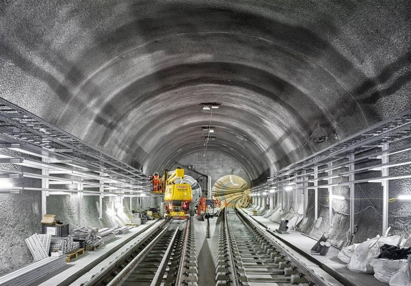 عملیات اجرایی تونل قطار برقی مشهد-گلبهار کلید خورد
