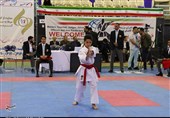 نخستین دوره پیکارهای بین‌المللی کاراته در کرمان به روایت تصویر
