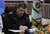 پیام تبریک فرمانده نیروی انتظامی به رئیس جدید قوه‌قضاییه