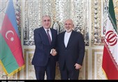 وزیر خارجه جمهوری آذربایجان به دیدار ظریف رفت