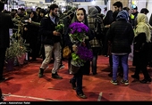 Iranians Buy Flowers in Preparation for Persian New Year