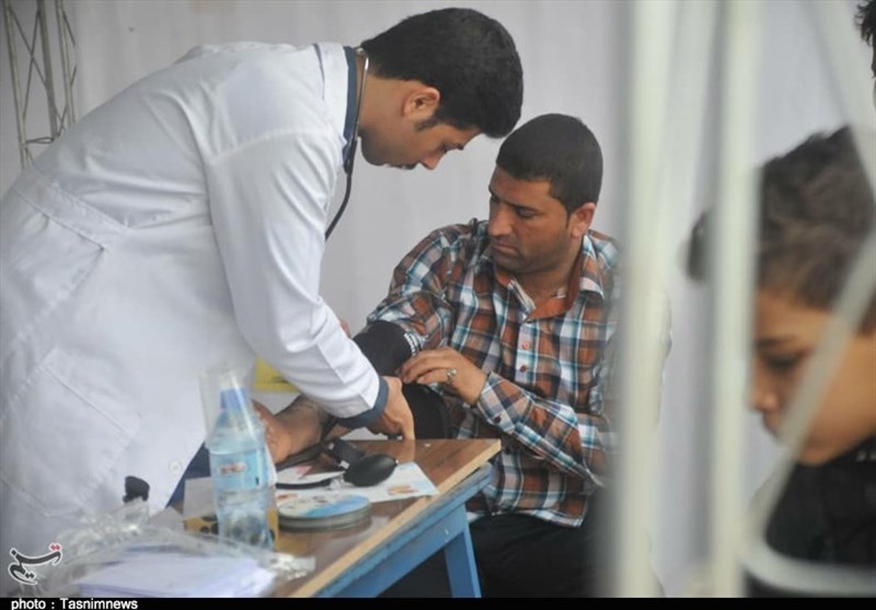 اردوی جهادی دانشجویان دانشگاه علوم پزشکی اهواز به روایت تصویر