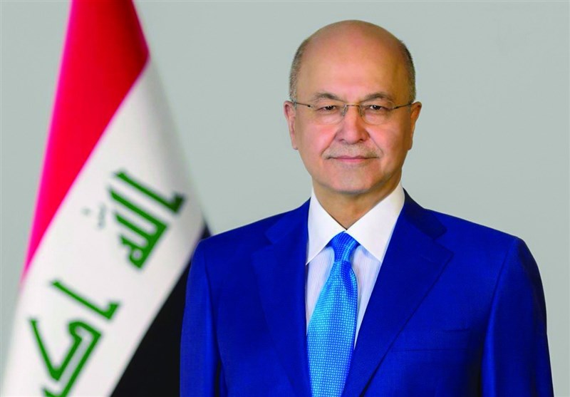 عراق|نامه برهم صالح به ریاست پارلمان و اعلام آمادگی برای استعفا