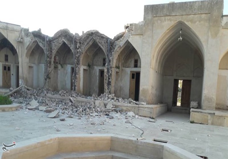 کهگیلویه و بویراحمد| بخشی از یادگار صفویه در دهدشت تخریب شد