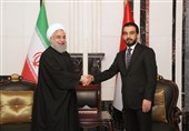 روحانی در دیدار «الحلبوسی»: پارلمان‌های ایران و عراق بزرگترین حامی روابط دولت‌ها هستند