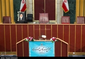 محل برگزاری ششمین اجلاسیه دوره پنجم مجلس خبرگان رهبری قبل از آغاز مراسم