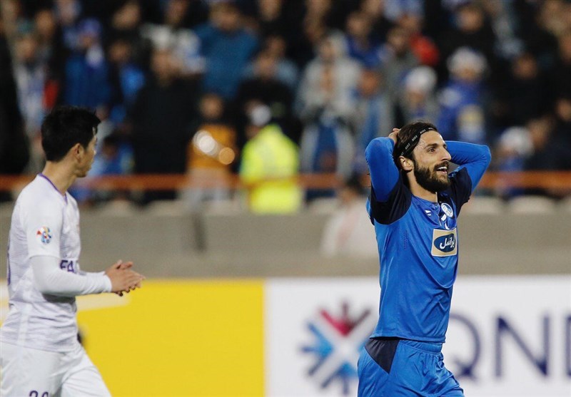 Esteghlal Midfielder Tareq Rues Bad Luck against Al Ain