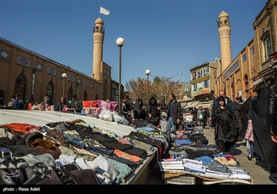 عید نوروزکی مناسبت سے ایران کے بازاروں میں رش