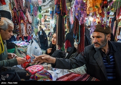 عید نوروزکی مناسبت سے ایران کے بازاروں میں رش