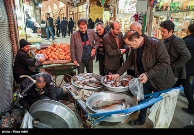 عید نوروزکی مناسبت سے ایران کے بازاروں میں رش