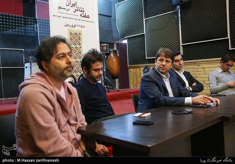 نشست خبری هفته تئاتر ایران در مسکو