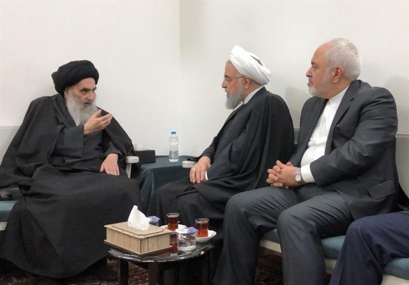 Iranian President Meets Ayatollah Sistani in Iraq