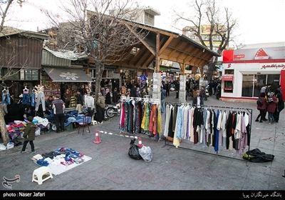 Shoppers Swarms Tajrish in North Tehran ahead of Nowruz