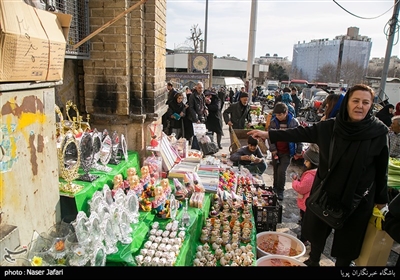 حال و هوای میدان تجریش در آستانه سال نو