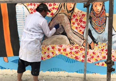  اجرای ۳ دیوارنگاره منتخب شانزدهمین جشنواره هنرهای تجسمی فجر در شهر تهران 