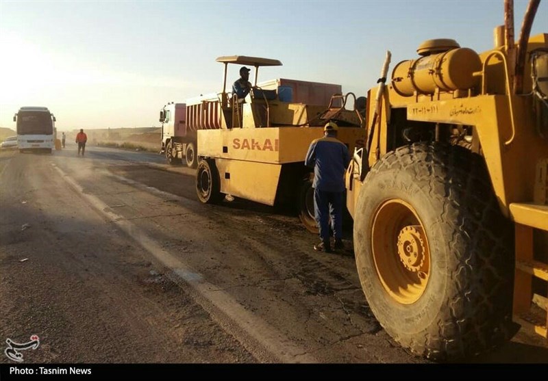 آغاز طرح لکه‌گیری محور بهبهان_گچساران با دستور فوری استاندار خوزستان