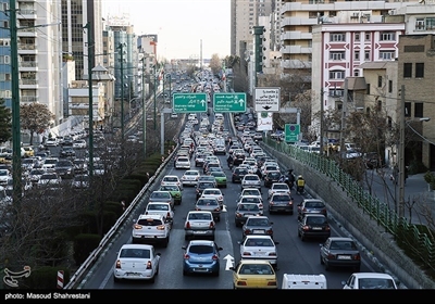 ایران میں سال کے آخری دنوں میں شدید ٹریفک