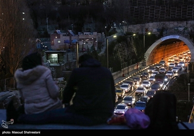 ایران میں سال کے آخری دنوں میں شدید ٹریفک