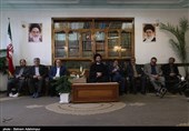 دیدار شورای هماهنگی احزاب انقلاب اسلامی اردبیل با آیت الله عاملی به روایت تصویر