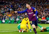 فوتبال جهان|بارسلونا در شب رکوردشکنی و هت‌تریک مسی اختلاف با اتلتیکو را دورقمی کرد