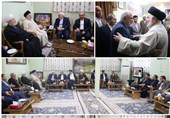 وزیر امور خارجه با نماینده آیت‌الله سیستانی در ایران دیدار کرد