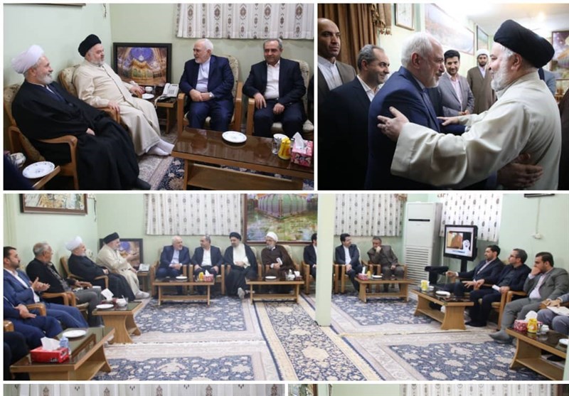 وزیر امور خارجه با نماینده آیت‌الله سیستانی در ایران دیدار کرد