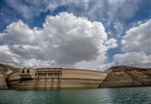 اصفهان| میزان آب خروجی از سد زاینده‌رود کاهش یافت