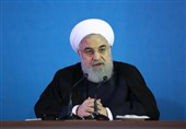 نوروز 98| حضور سرزده روحانی در یکی از ایستگاه‌های آتش‌نشانی تهران