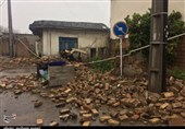 خسارت‌های توفان در گرگان؛ آب‌گرفتگی منازل مسکونی تا پارگی کابل‌های فشار قوی