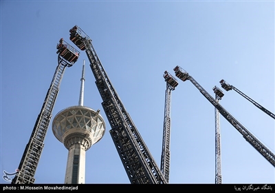 رونمایی از تجهیزات جدید آتش‌نشانی تهران در حاشیه همایش روز آتش‌نشان
