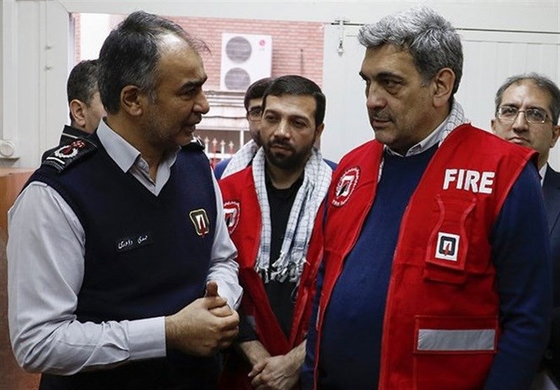 شهردار تهران در شب چهارشنبه آخر سال از ستاد 125 بازدید کرد