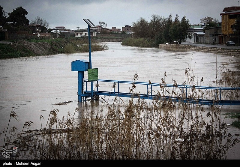 گلستان|سیلاب 8 روستای شهرستان آق قلا را فراگرفته است