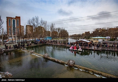 مراسم سنتی "نو اوستی" یا همان "سو اوستی" به معنای پریدن از آب است که همه ساله با حضور پرشور مردم در محل پل هفت چشمه بر روی رود بالیقلی چای اردبیل برگزار می شود.