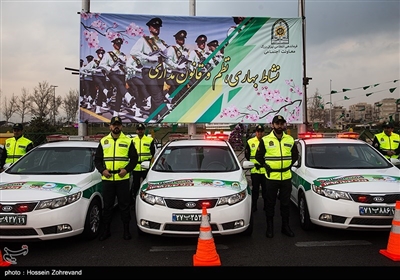 رزمایش طرح نوروزی فرماندهی انتظامی تهران بزرگ