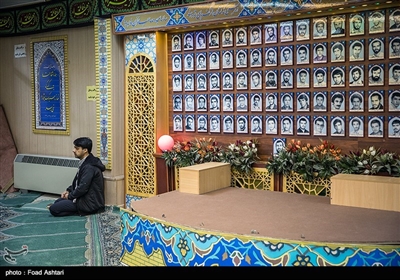 مراسم معنوی اعتکاف در دانشگاه امیر‌کبیر